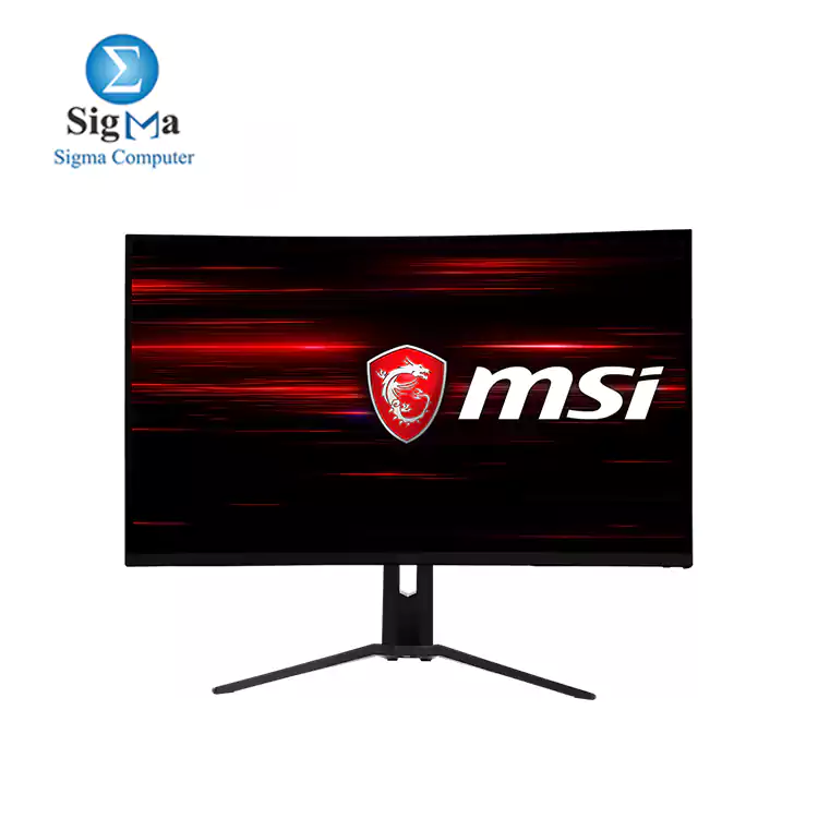 MSI Optix MAG321CURV Curved Gaming Monitor - 32 Inch 16 9 UHD 3840 x 2160 VA 60Hz 4ms 1500R 4K High Resolution Anti-Flicker Less Blue light Frameless Black