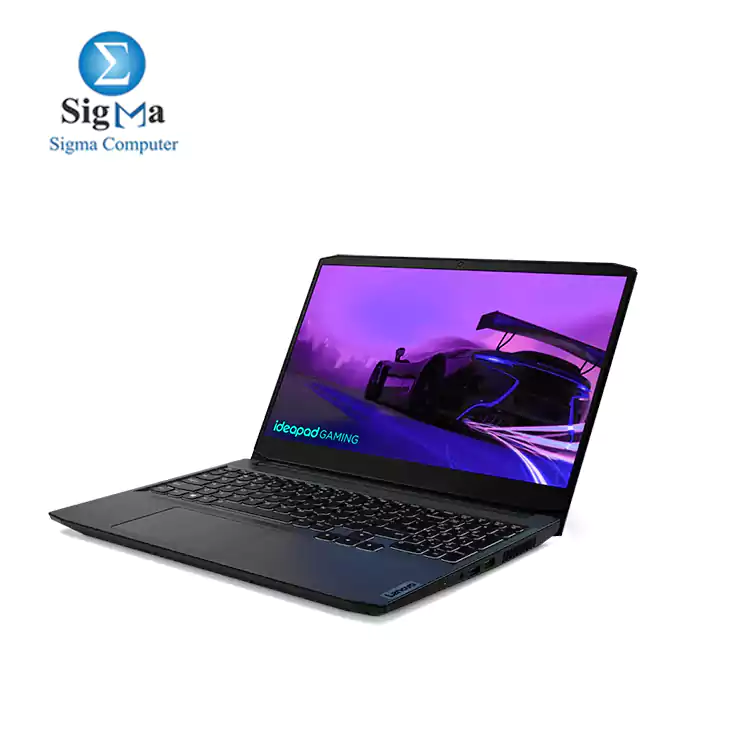 NOTEBOOK-LENOVO-CI5-IdeaPad Gaming 3- 82K1019UED  I5-11320H  4C 8T -RAM 8G  1 8 -SSD 512G Gen3  2.5 -RTX3050 4G 90w-15.6-FHD-IPS-120Hz- 45Wh - 135W -White Backlit-Arabic M100 MOUSE-2Year Warranty-        