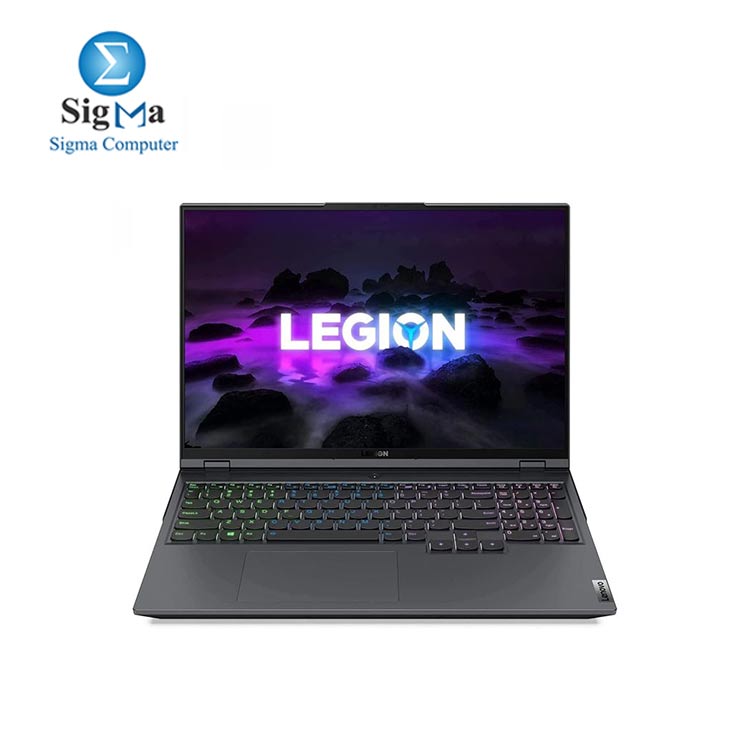 NOTEBOOK-LENOVO-CI7-LEGION 5 Pro-(82JF007AAX) I7-11800H (8C/16T)-RAM 16G (2*8)-SSD 512G Gen3+(M.2)-RTX3050TI 4G 95w-16.0-2K-165Hz-100% sRGB-(80Wh)-(230W)-RGB Backlit-Arabic