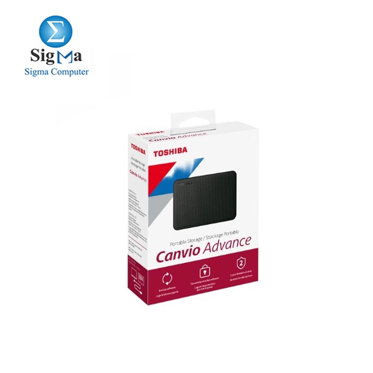 Toshiba Canvio Advance 2TB Black V10