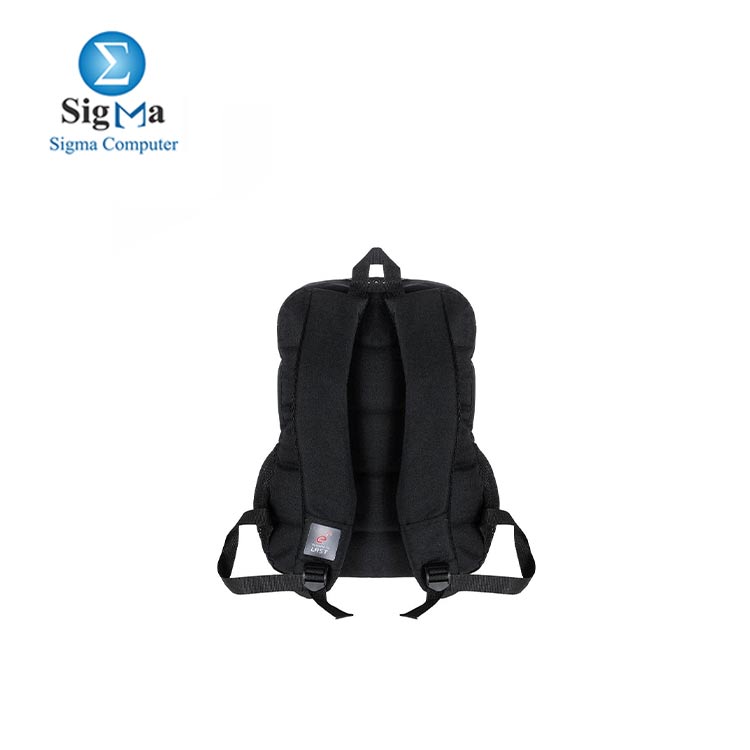 E-train (BG02B) Backpack Bag Fit Up to 15.6' - Black