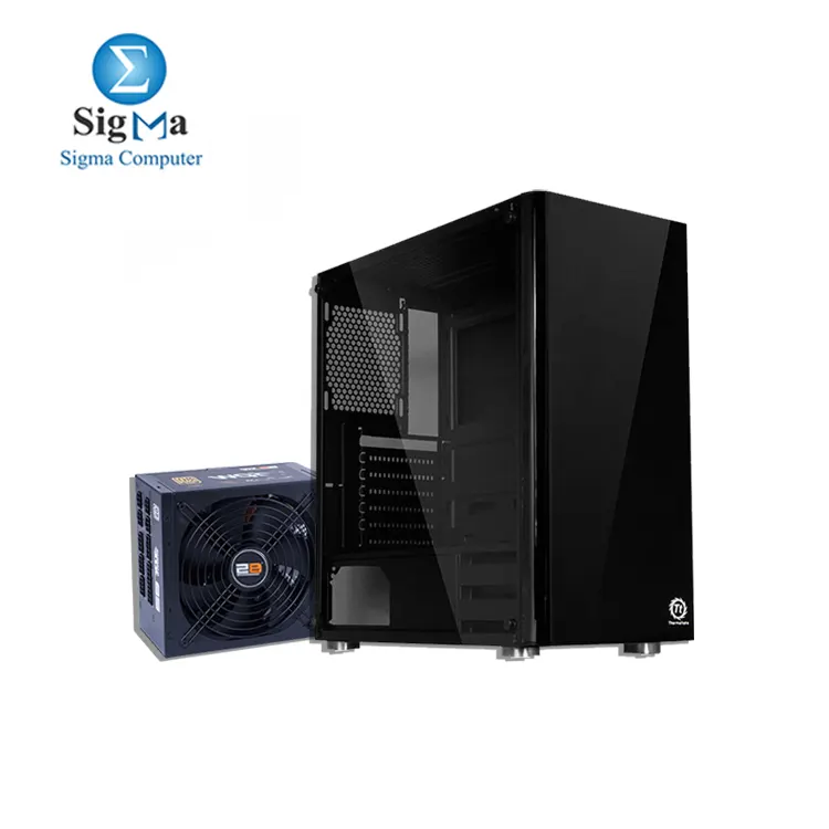 Thermaltake Tt Voyager V3 case 1 fan and 2B PW004 Power Supply 650W 80 plus Bronz