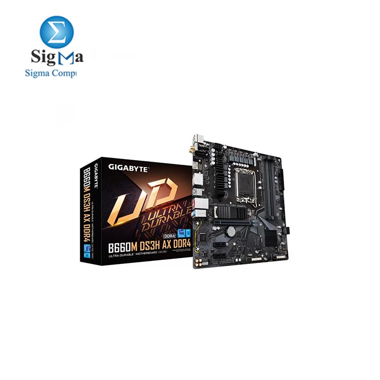 Gigabyte Intel B660M DS3H AX DDR4 Motherboard