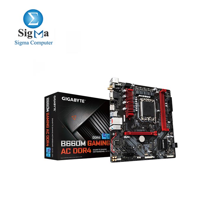 Gigabyte Intel B660M GAMING AC DDR4 Motherboard