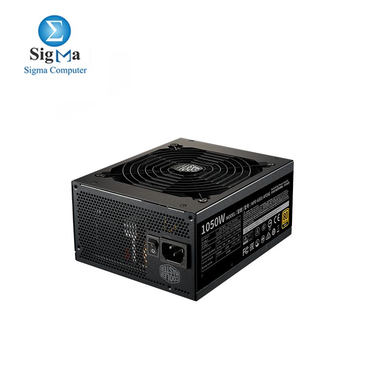 Cooler Master MWE Gold 1050 V2  MPE-A501-AFCAG      1050W 80  Gold  Fully Modular  140mm Silent Fan  RTX Ready