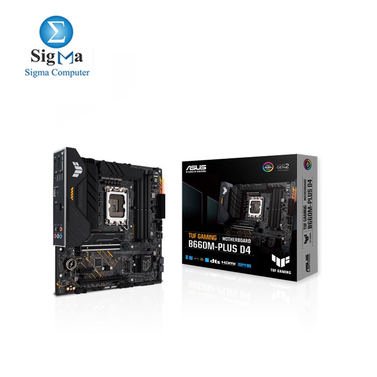 ASUS TUF GAMING B660M-PLUS D4 motherboard