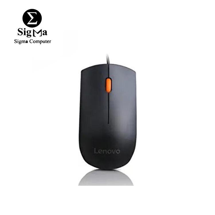 Lenovo 300 Wired Mouse Black