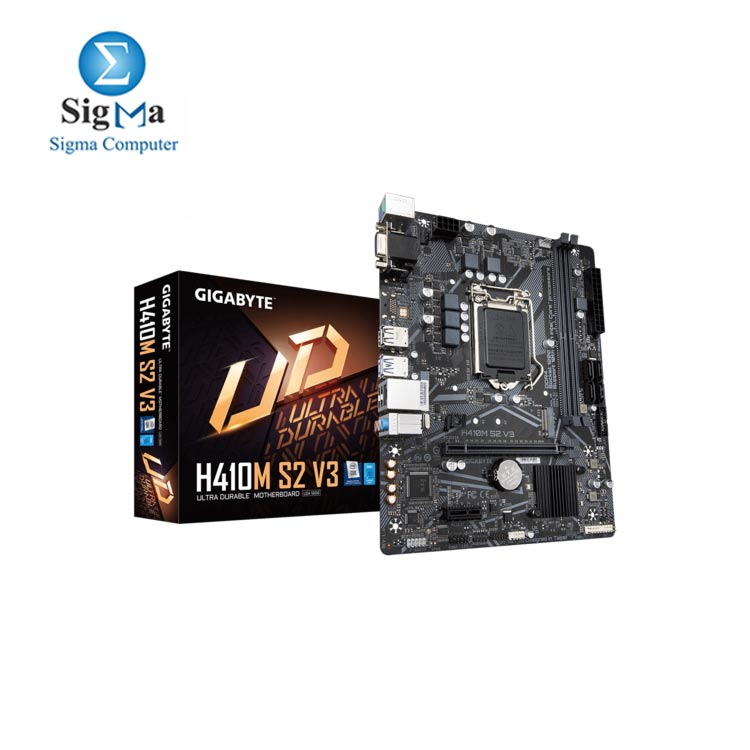  GIGABYTE Motherboard Gaming H410M S2 V3 