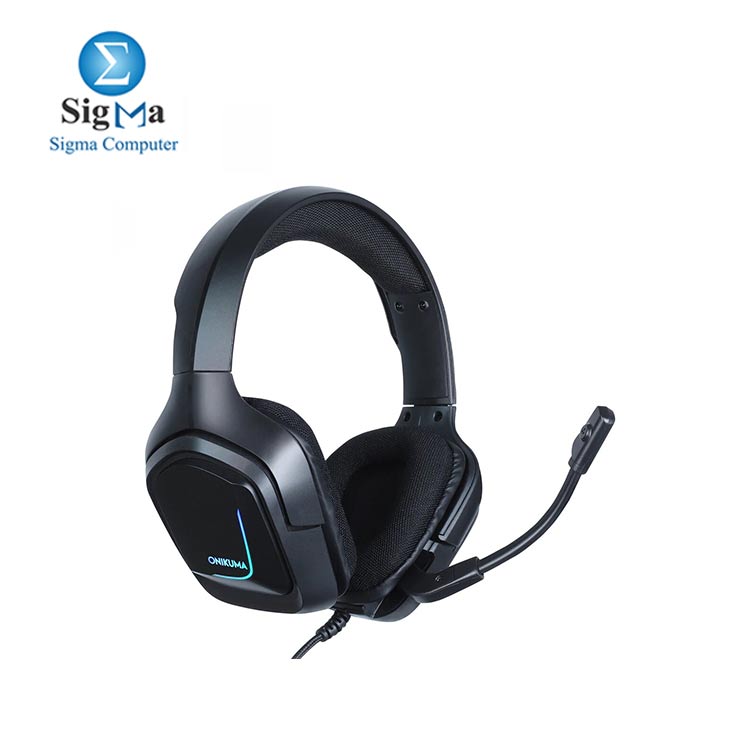 Onikuma K20 Stereo Gaming Headset With LED Light Noise-Cancelling Mic 