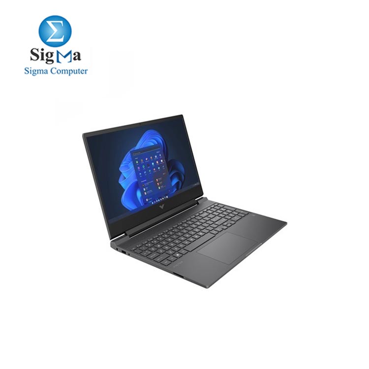 NOTEBOOK-HP-CI5-Victus 15-fa0025nr-I5 12500H 12C 16T -RAM 8G 2 4 -SSD 512G-RTX3050 4G-15.6-FHD-60HZ- 70Whr - 150W - 2.29kg -W11-BLACK-ENG