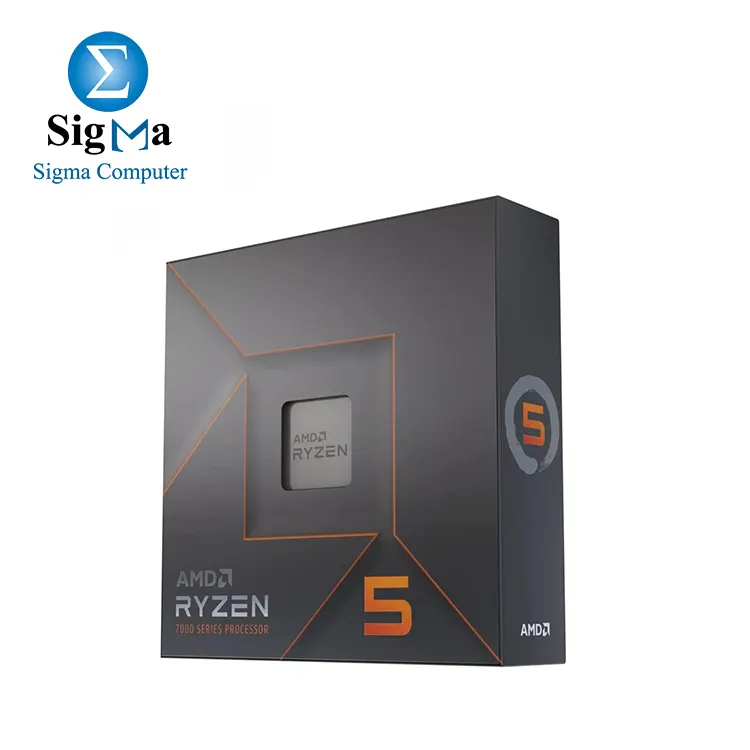 CPU-AMD-RYZEN 5 7600X 6-Core  12-Thread Unlocked Desktop Processor