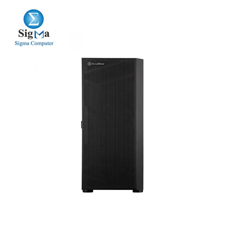  Silver Stone SETA H1 Mid-tower case with perforated mesh front panel  steel chassis and ARGB lighting 4FAN