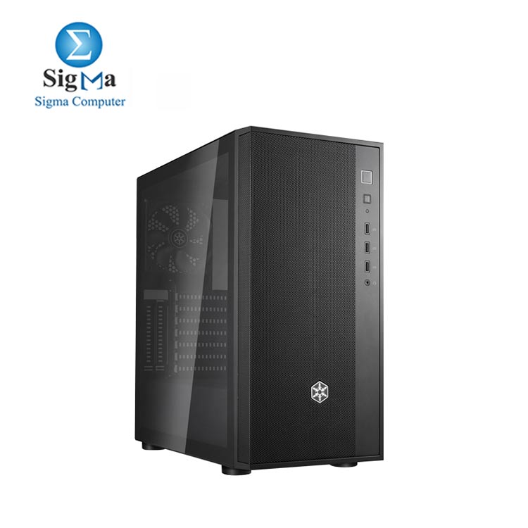  Silver Stone FARA R1 PRO V2 Stylish and distinct tempered glass mid tower ATX chassis 4 fan