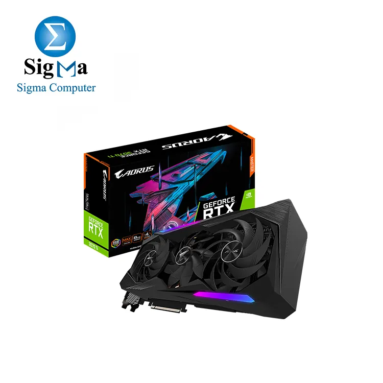 GIGABYTE AORUS GeForce RTX 3070 Ti 8GB GDDR6X PCI Express 4.0 ATX Video Card GV-N307TAORUS M-8GD