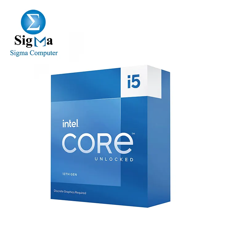 CPU-Intel-Core i5-13600KF 6P+8E Core/20 Threads 2.6 GHz (5.3 GHz Turbo) Socket LGA 1700 Desktop Processor