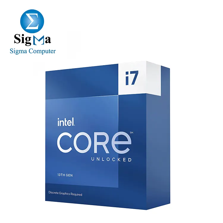 CPU-Intel-Core i7-13700KF 8P+8E Core/24 Threads 3.4 GHz (5.4 GHz