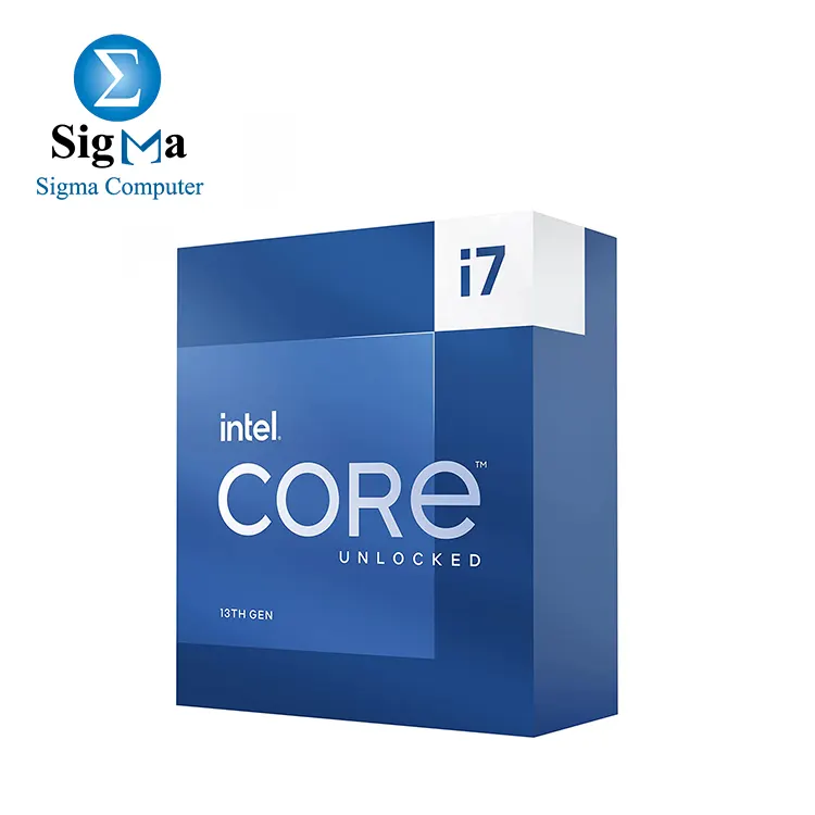 CPU-Intel-Core i7-13700K 8P 8E Core 24 Threads 3.4 GHz  5.4 GHz Turbo  Socket LGA 1700 Processor