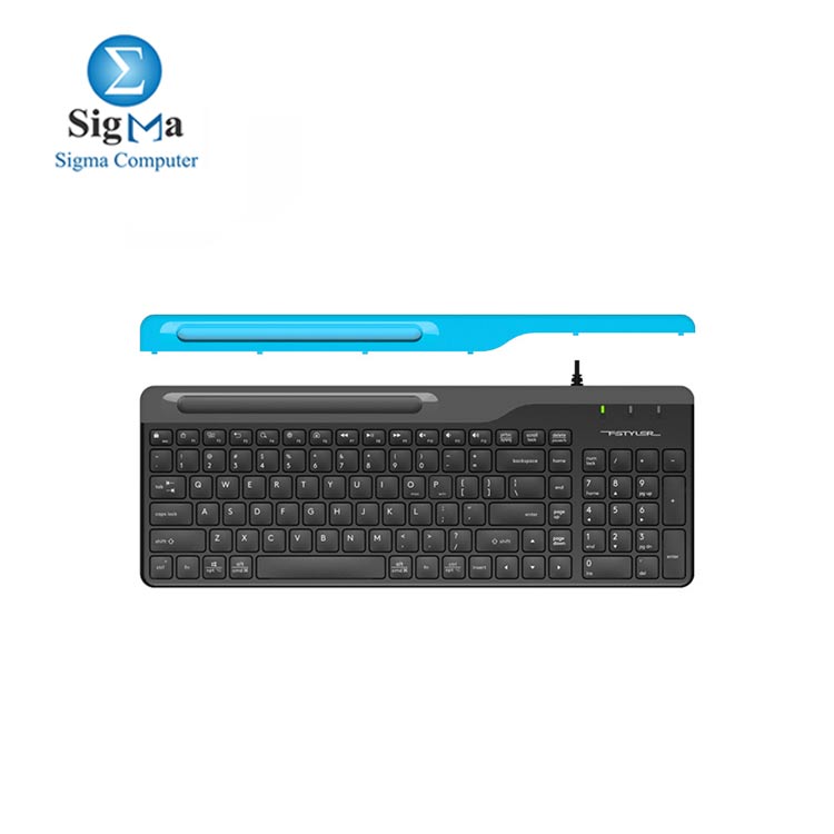 A4TECH fstyler FK25 Multimedia 2-Section Compact keyboard USB Black