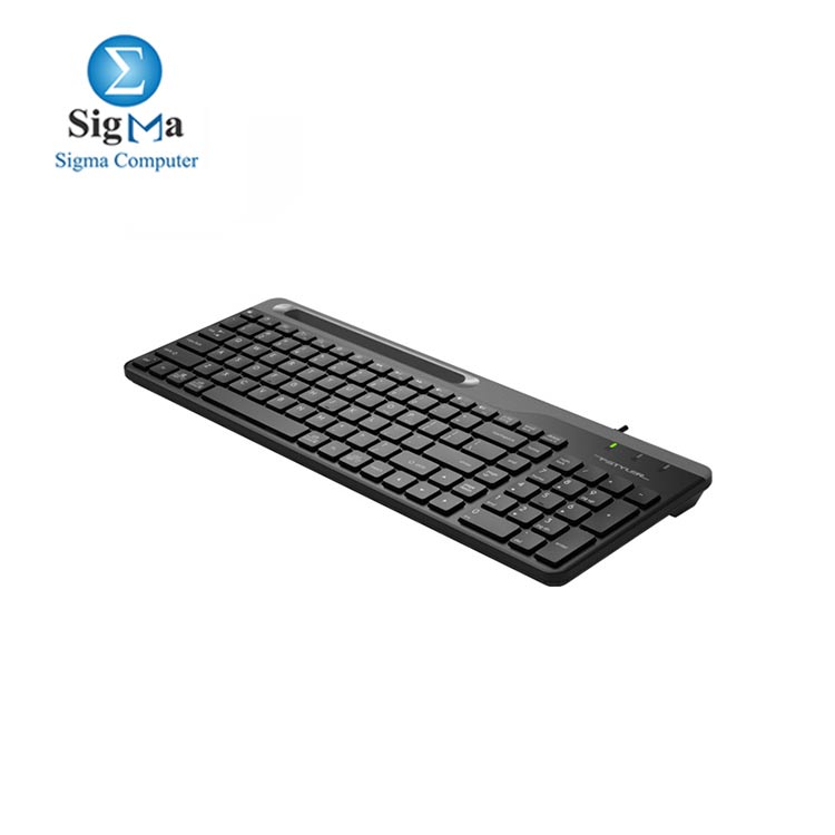 A4TECH fstyler FK25 Multimedia 2-Section Compact keyboard USB Black