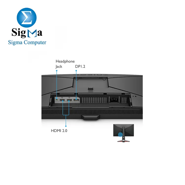 BenQ Mobiuz EX2510S 25 Inch IPS FHD 165Hz 1MS Gaming Monitor  Gaming Color Optimizer  FreeSync Premium  HDRi Optimization