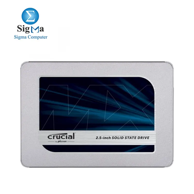 Crucial 1TB Internal SSD 2.5 Inch 7mm SATA 3 - CT1000MX500SSD1