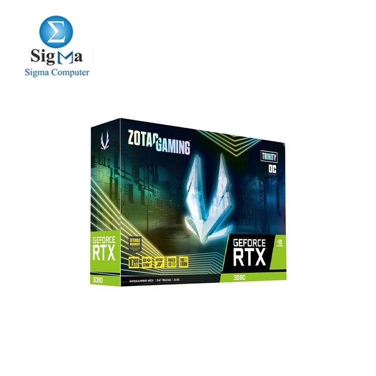 ZOTAC GAMING GeForce RTX 3080 Trinity OC  10GB GDDR6X ZT-A30800J-10PLHR