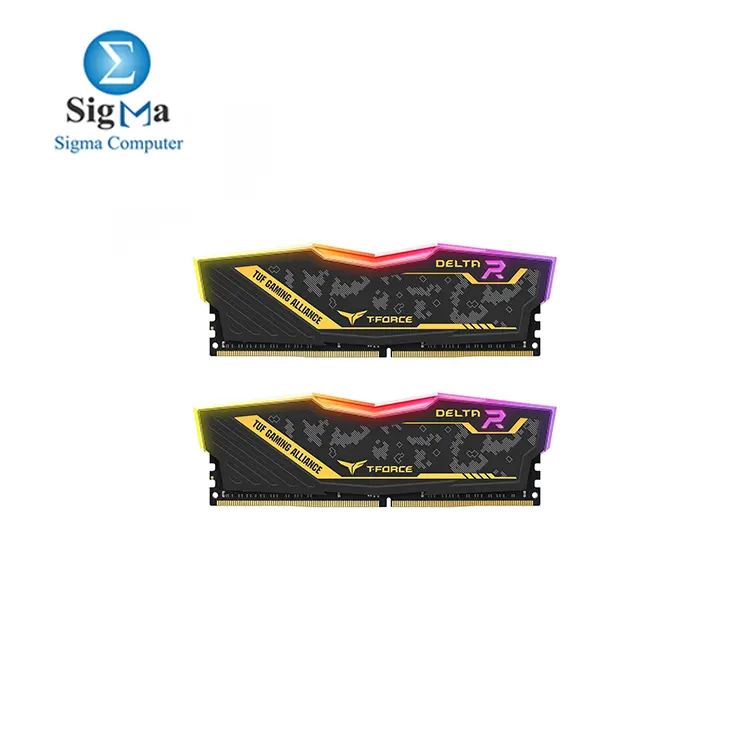 Team group T-Force Delta TUF Gaming Alliance RGB 32GB (2 x 16GB) DDR4 3600 Desktop Memory