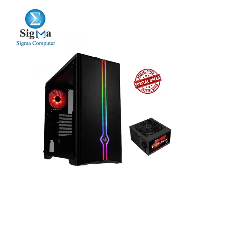 BUNDLE BitFenix Saber Case 2 FAN with XIGMATEK X-POWER 600W