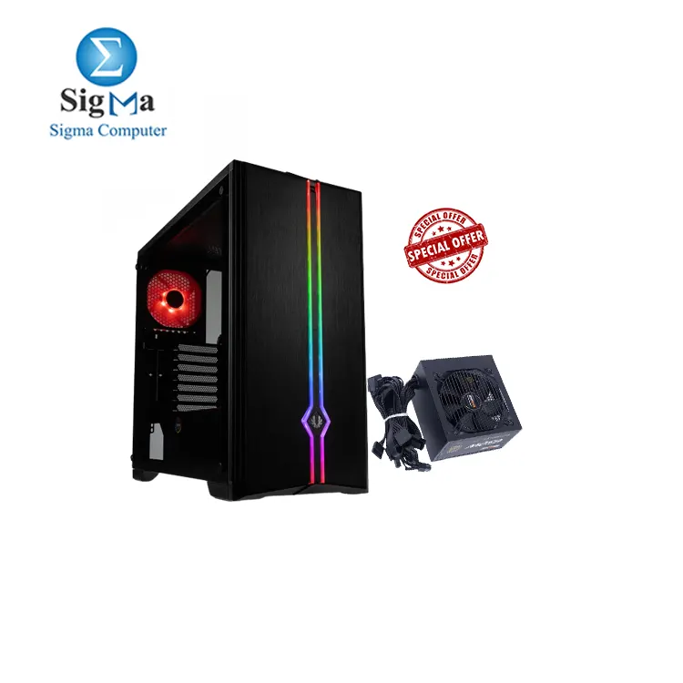 BUNDLE BitFenix Saber Case 2 FAN with 2B PW004 Ecstasy Gaming Power Supply 650W