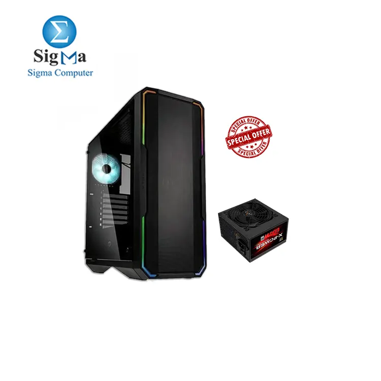 BUNDLE BitFenix Enso Mesh Case Mesh Front 2 FAN with XIGMATEK X-POWER 600W