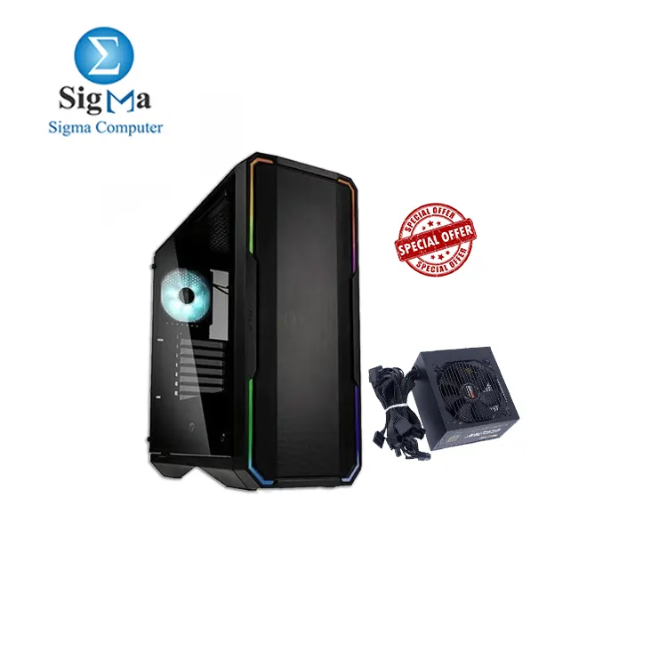 BUNDLE BitFenix Enso Mesh Case Mesh Front 2 FAN with 2B PW004 Ecstasy Gaming Power Supply 650W