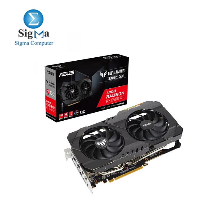 ASUS TUF Gaming Radeon    RX 6500 XT OC edition 4GB GDDR6