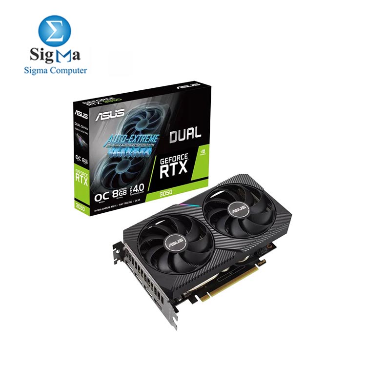 ASUS Dual GeForce RTX    3050 OC Edition 8GB