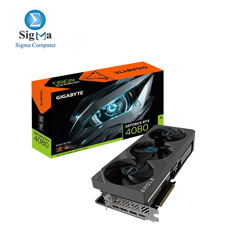 GIGABYTE RTX 4080 EAGLE OC 16GBG DDR6X GRAPHIC Card