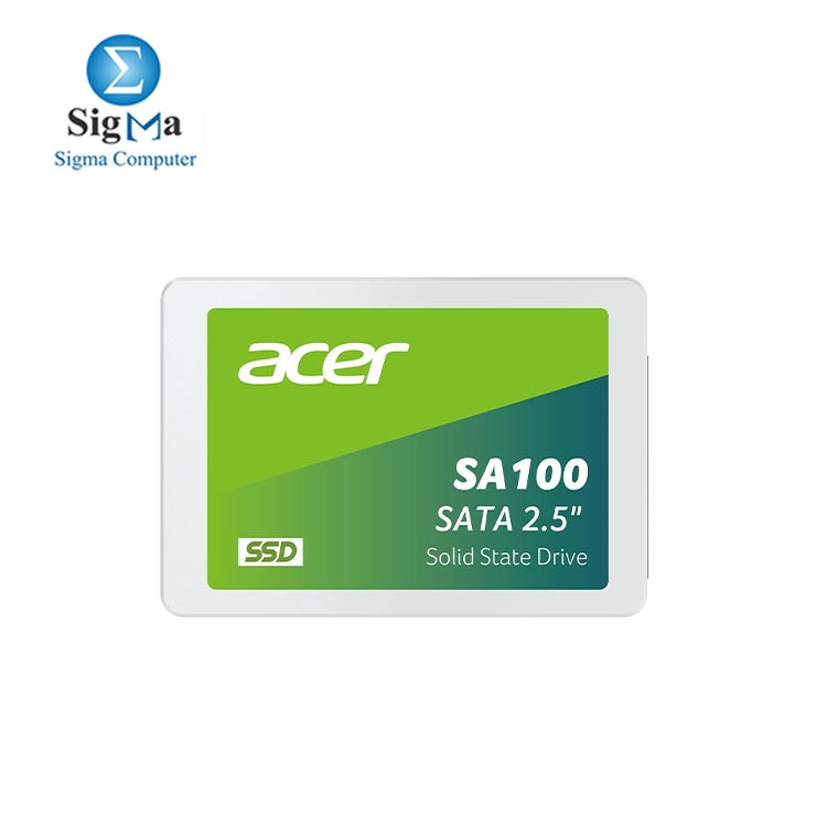 Acer SA100 480GB 2.5 Inch SSD SATA III 3D NAND PC Internal Solid State Drive Up to 560 MB/s - BL.9BWWA.103