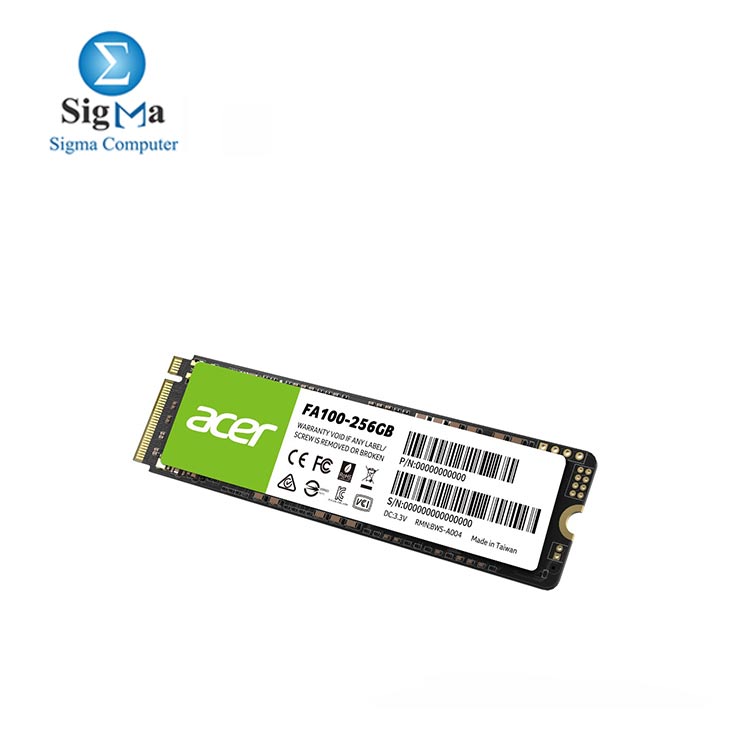 ACER SSD  FA100 256GB M.2 NVMe