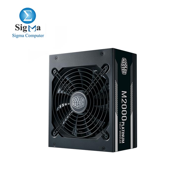 COOLER MASTER M2000 FULL-MODULAR 80 PLUS PLATINUM CERTIFIED HIGH WATTAGE ATX POWER SUPPLY