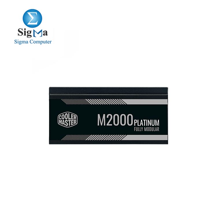 Cooler Master M2000 Full Modular 2000W PSU  80 PLUS Platinum  ATX 12V V2.52  135mm Fan  18x PCIe  94  Efficiency