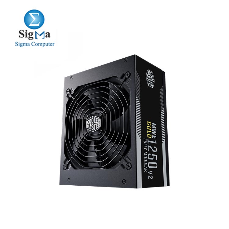 COOLER MASTER MWE GOLD 1250-V2 FULL MODULAR FULL MODULAR 80 PLUS GOLD POWER SUPPLY