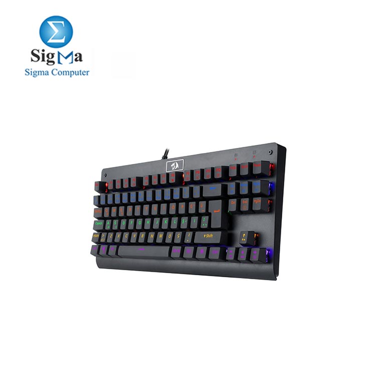 Redragon K568R TKL Rainbow Mechanical Gaming Keyboard – BROWN Switch 