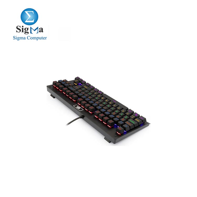 Redragon K568R TKL Rainbow Mechanical Gaming Keyboard – BROWN Switch 
