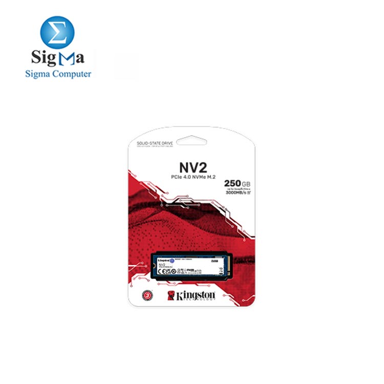 Kingston NV2 250GB NVMe PCIe SSD (SNV2S/250G)