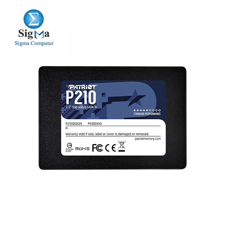 Patriot,P210, 2.5, 256GB, SATA III SSD - Solid State Drive