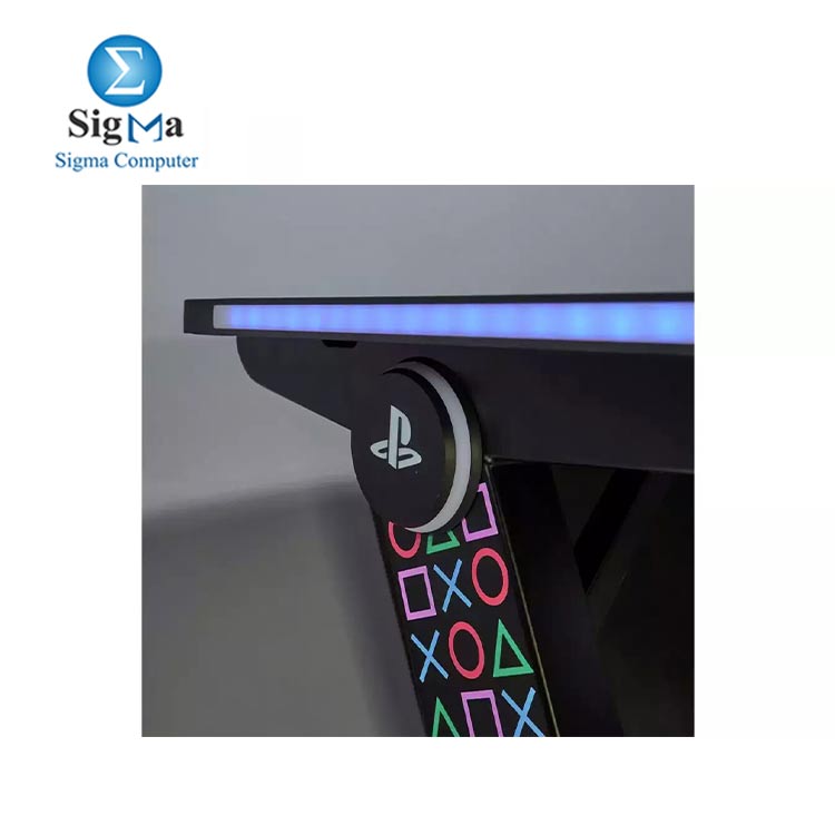 X Rocker Borealis PlayStation LED Gaming Desk