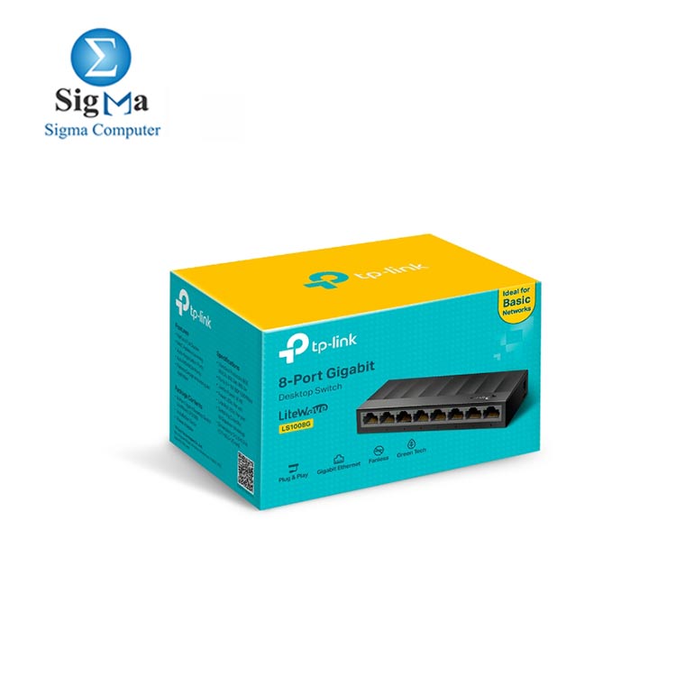 TP-Link 8-Port 10 100 1000Mbps Desktop Switch