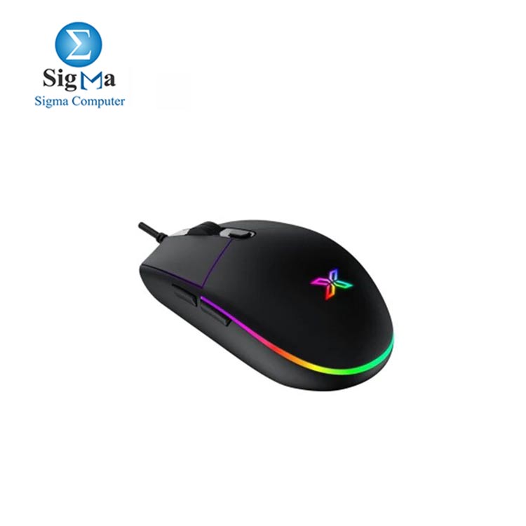 Xigmatek G1 Lighting Wired RGB Gaming Mouse 6400Dpi