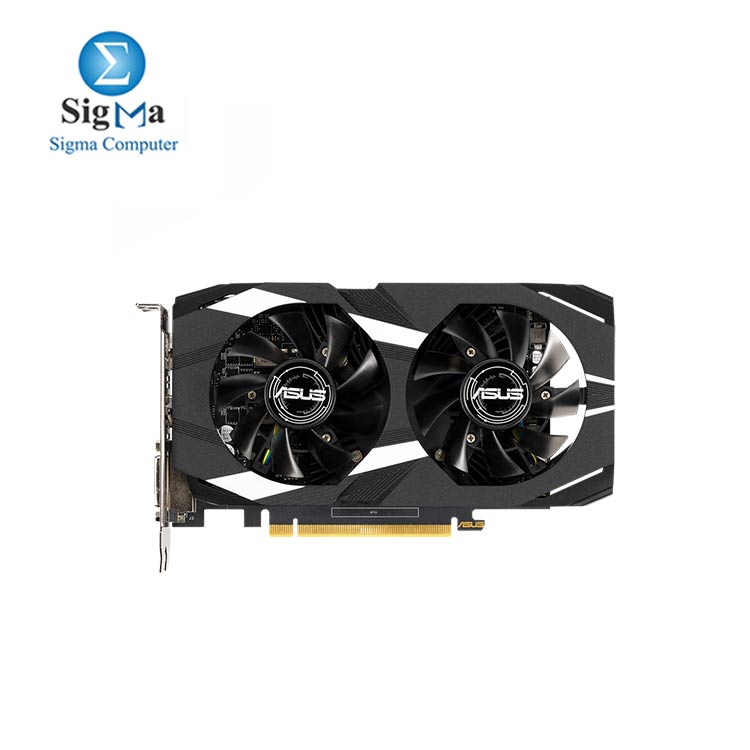 ASUS Dual GeForce® GTX 1650 OC edition 4GB GDDR5