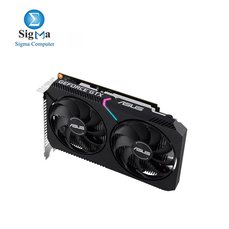 ASUS Dual GeForce® GTX 1650 MINI OC edition 4GB GDDR6 