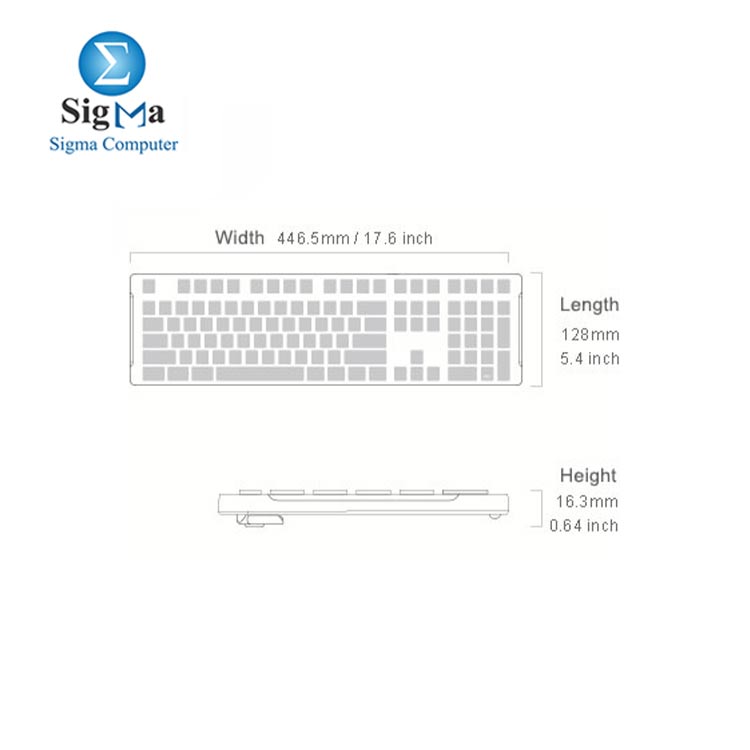 COUGAR VANTAR S Scissor Gaming Keyboard 37VSBXNMI.0002