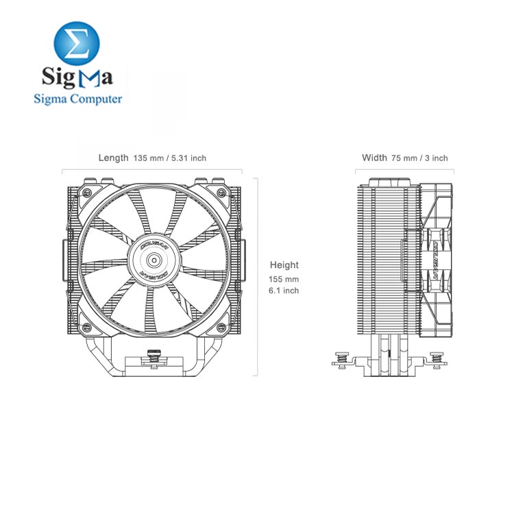 COUGAR AIR COOLING FORZA 50 CGR-FZA50